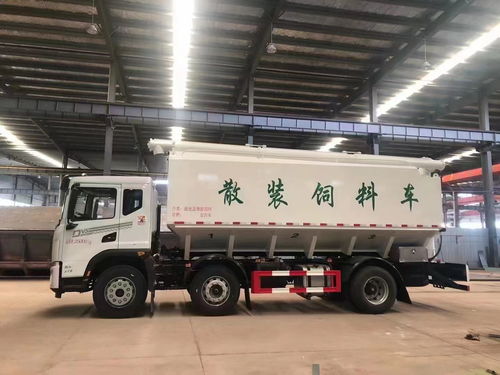 東風(fēng)華神小三軸飼料車 15噸級高效運輸解決方案